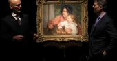 Dijete i njegove igračke - Gabrielle i sinov umjetnik Jean, 1910., Pierre-Augustea Renoira