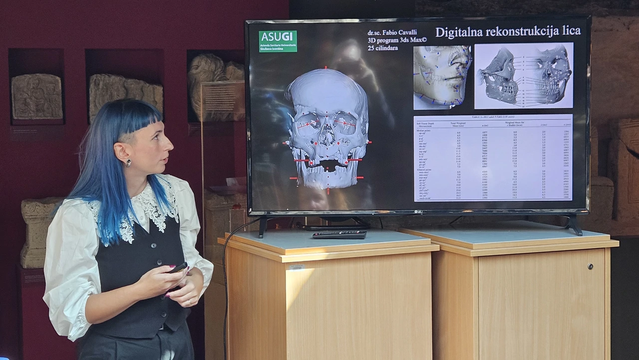Ana Curić, kustosica Muzeja hrvatskih arheoloških spomenika u Splitu