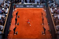 Novak Đoković protiv Jannika Sinnera na Roland Garrosu, Foto: Stephanie Lecocq/REUTERS/