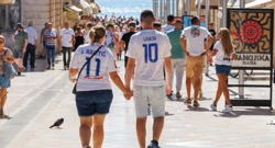 Navijači Hajduka uoči derbija, Foto: Jakov Prkić/CROPIX