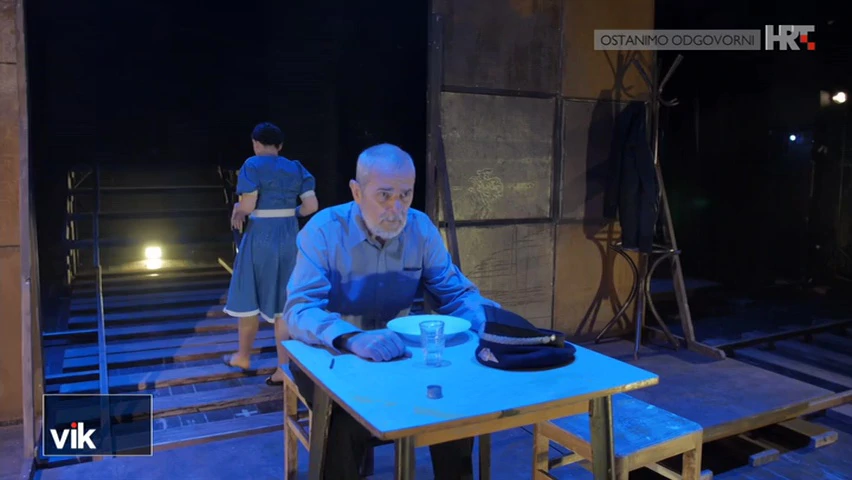 Prizor iz predstave "Štajga"