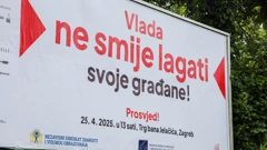 Prosvjed školskih sindikata 25. travnja