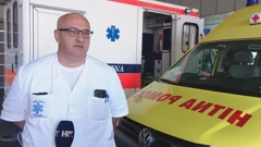 Darko Sinjeri, zagrebačka Hitna služba, Foto: Dnevnik/HRT