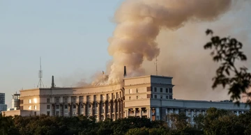 U napadu na Kijev planulo sjedište ukrajinske vlade