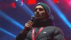 Marko Livaja na Trgu bana Jelačića, Foto: HTV/HRT
