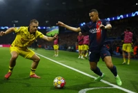 Julian Ryerson i Kylian Mbappe, Foto: Sarah Meyssonnier/REUTERS