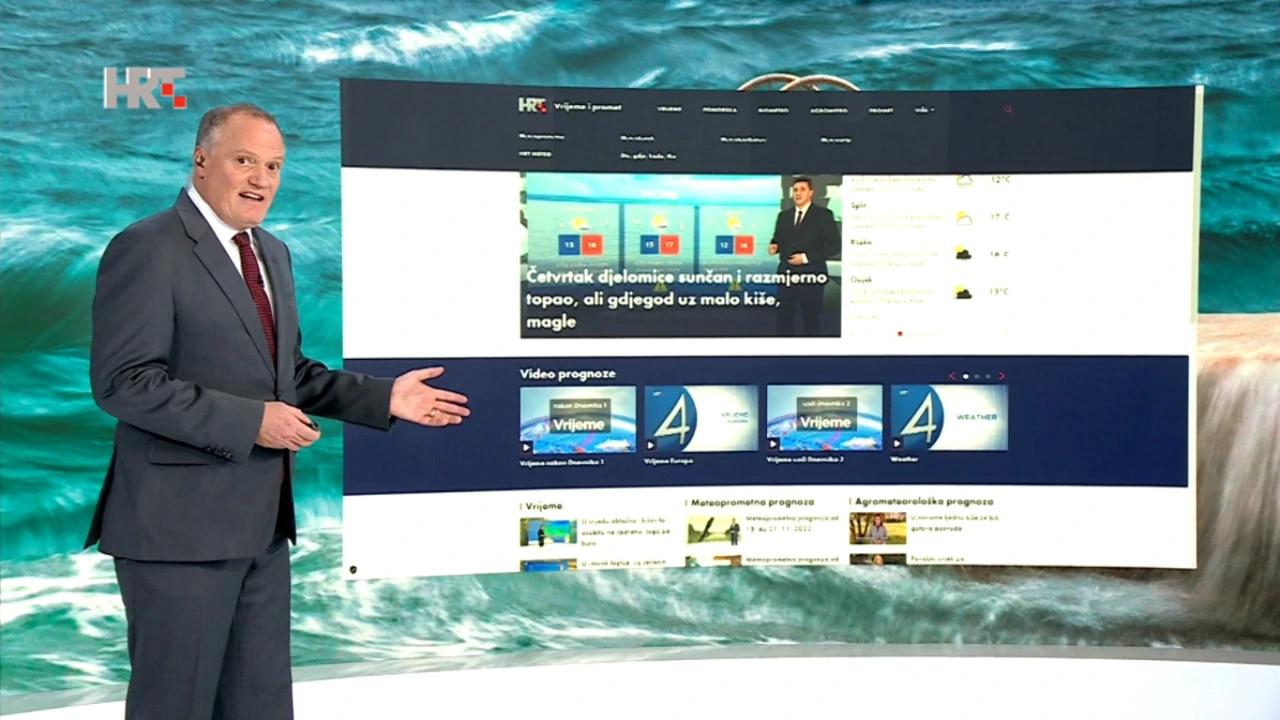 emisija "Vrijeme", Foto: HTV/HRT