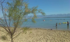 Ninske pješčane plaže i Velebit, Foto: Užitak u moru i pijesku (Foto: Majda Ivković)/-