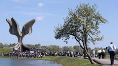 Spomenik u Jasenovcu