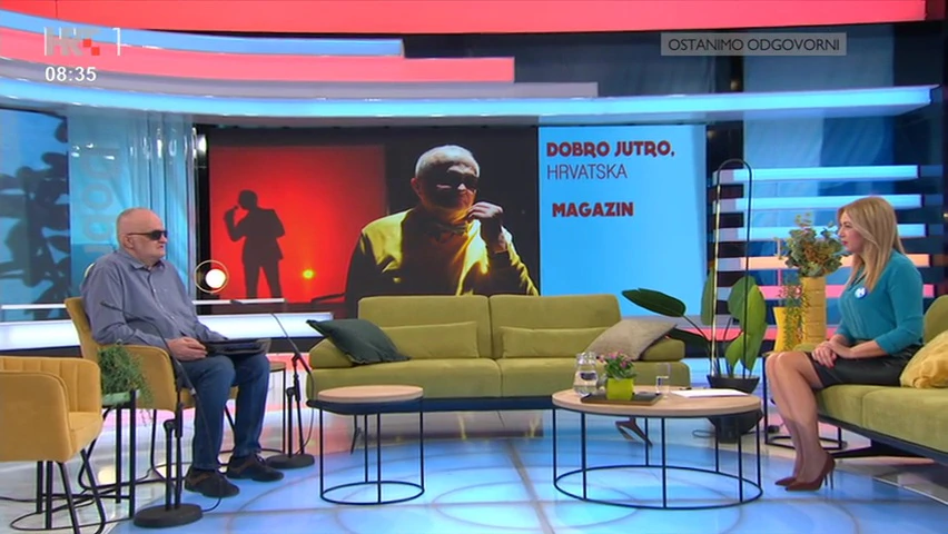 Vojin Perić u našem studiju 