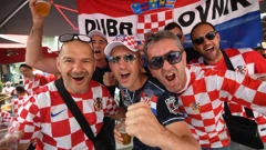 Okupljanje hrvatskih navijača  