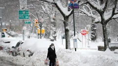 Snježna oluja u New Yorku