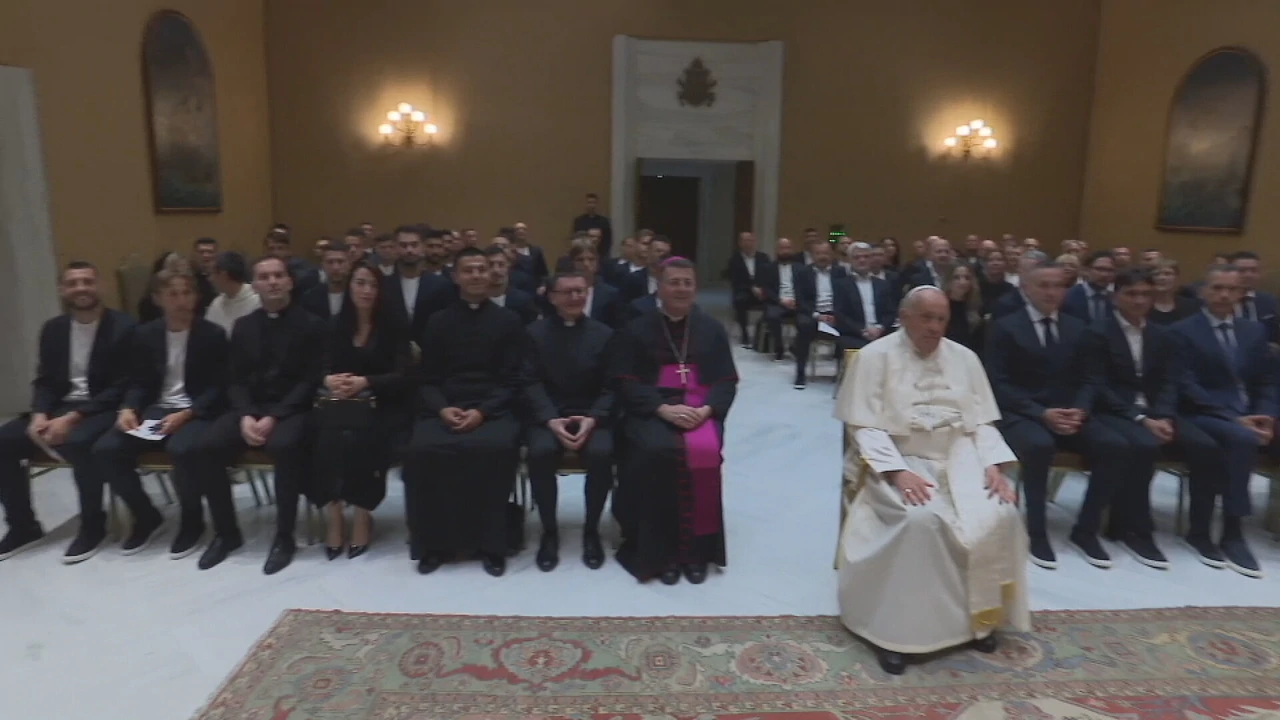 Vatreni na audijenciji kod Pape