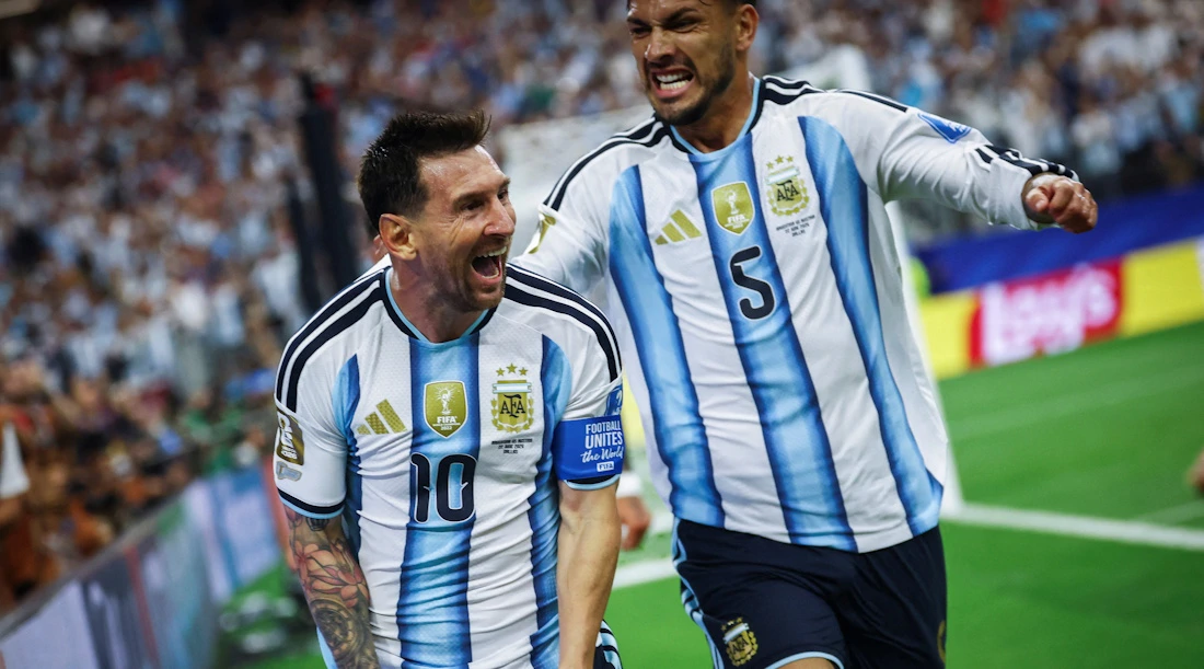 Lionel Messi i Leandro Paredes