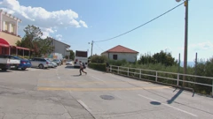Kučine, županijska cesta bez pješačkih prijelaza, Foto: Regionalni dnevnik/HTV/HRT