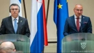 Gideon Sa'ar and Gordan Grlić Radman 