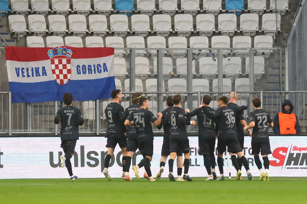 Gorica nakon pogotka za 0:1 