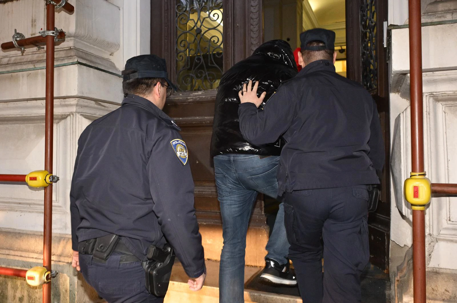 Dovođenje osumnjičenih na Županijski sud