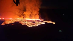 Erupcija vulkana na Islandu, Foto:  Iceland Civil Protection/Handout via REUTERS 