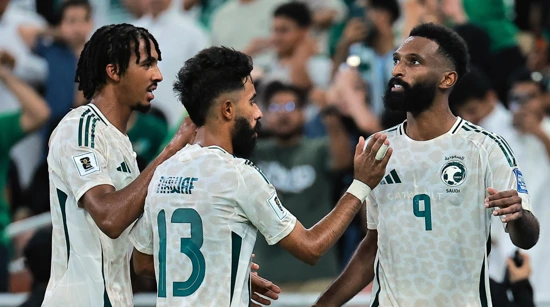 Slavlje nogometaša Saudijske Arabije