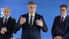 Ivan Anušić, Andrej Plenković, Radovan Fuchs