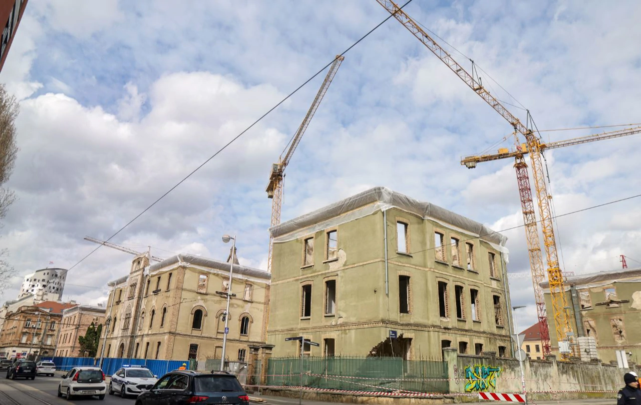 Zagreb: Urušio se dio zgrade u Ilici, Foto: Luka Stanzl/PIXSELL