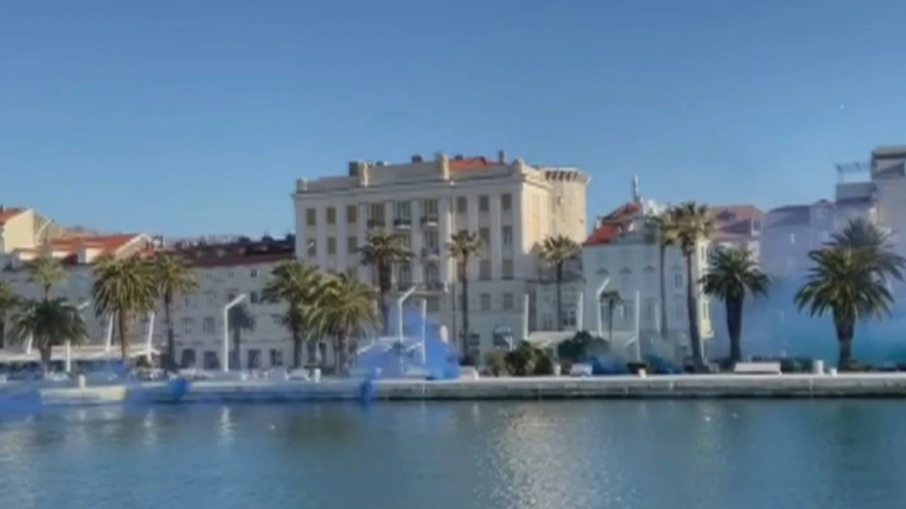 Riva u plavom, Foto: HTV/HRT