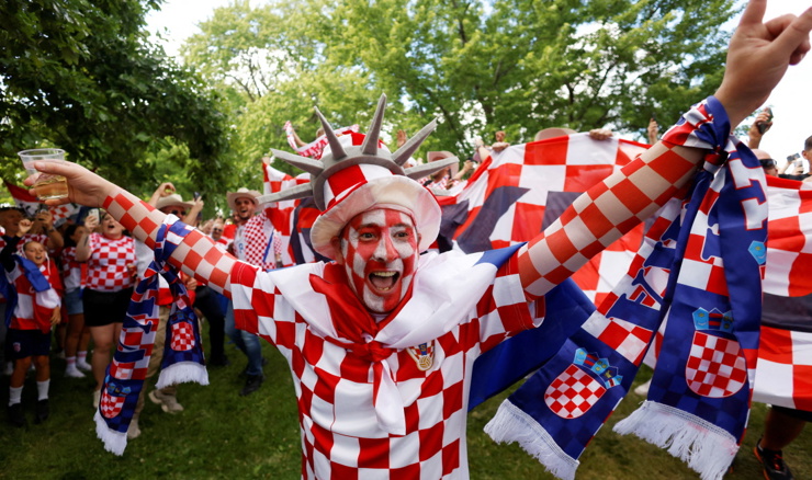 Hrvatski navijači u kolijevci američke demokracije: Ne dirajte Rockyja!