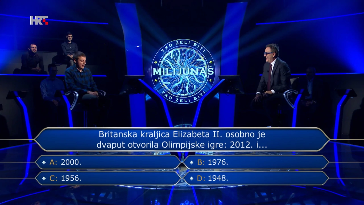 Lucian Šošić  , Foto: Tko želi biti milijunaš?/HRT