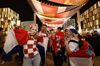 Hrvatski navijači uoči utakmice s Argentinom, Foto: Hamad I Mohammed/REUTERS