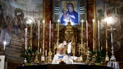 Nedjeljna misa u bazilici svete Franciske Rimske