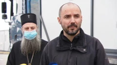 Patrijarh Porfirije i potpredsjednik Vlade Boris Milošević , Foto: Vijesti/IMS/HTV/HRT