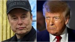 Musk i Trump
