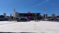 Glavna pozornica u Parku mladeži, Foto: Edo Gracin/Radio Split