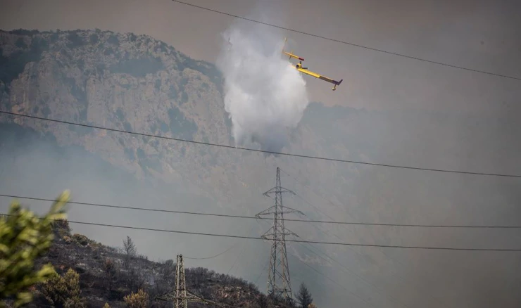 Požar kod Kaštel Sućurca