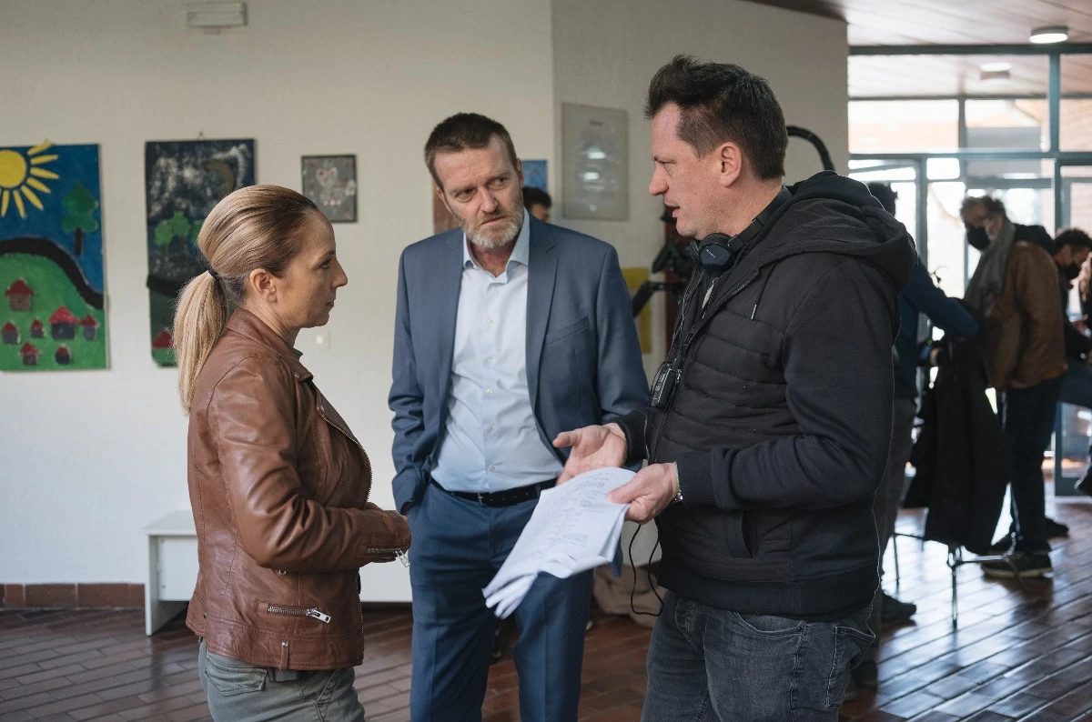 Sa snimanja dramske kriminalističke serije "Šutnja", Foto: Drugi plan za HRT/-