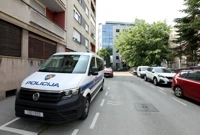 Policija u zgradi HAC-a, Foto:  Robert Anic /Pixsell