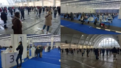 Cijepljenje na novom punktu na Velesajmu