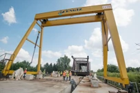  Gradilište novog željezničkog mosta koji će spojiti dvije obale Drave kod Botova , Foto: Vjeran Zganec Rogulja/PIXSELL