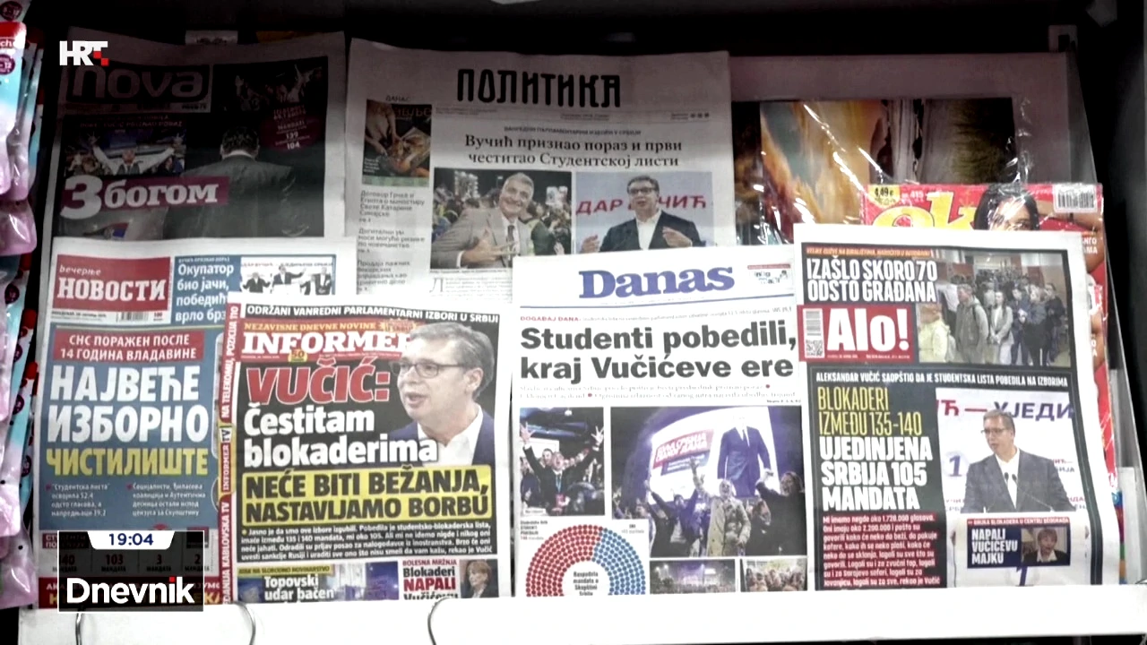 Tisak u Srbiji