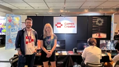 Benjamin Noah Maričak i Mateja Olujić na BitSummitu 2024.