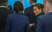 Prva dama Sanja Musić Milanović i španjolska kraljica Leticija , Foto: Sanjin Strukic/PIXSELL