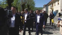 Zoran Milanović u Plaškom, Foto: HTV/HRT