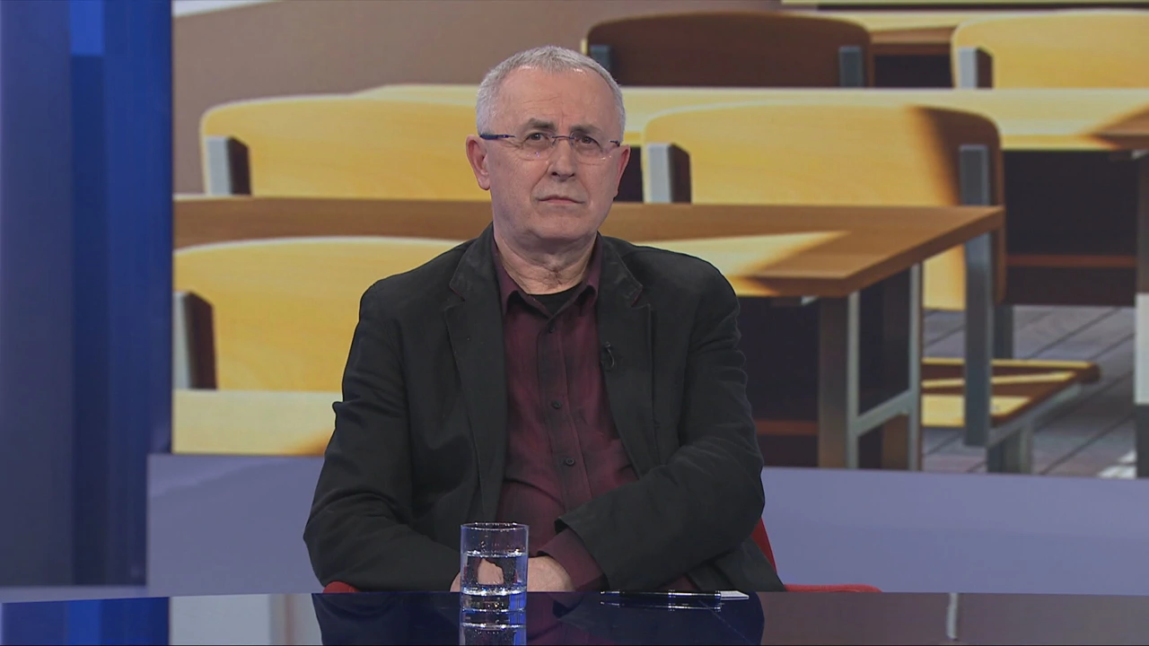 Željko Stipić, predsjednik Školskog sindikata Preporod, Foto: HTV/HRT