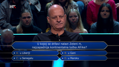 Tonći Čamo, Foto: Tko želi biti milijunaš?/HRT