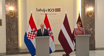 Grlić Radman u posjetu Latviji