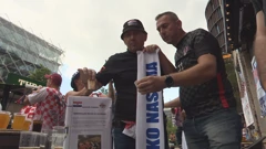 Hrvatski navijači u Kopenhagenu , Foto: HTV/HRT