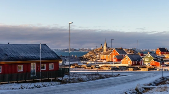 Nuuk, glavni grad Grenlanda