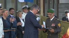 Svečani prijam na Pantovčaku, Foto: HTV/HRT