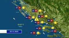 Vrijeme, 23.6.2021., Foto: HTV/HRT
